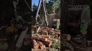 Harvester Johndeere 1270G #Bosque #Love #Tree #Wood #Johndeere #Machine #Harvester #Viral #Montains