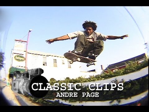 Andre Page Skateboarding Classic Clips #109 New Jersey