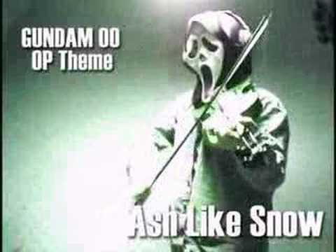 played with violin Ash Like Snow GUNDAM 00