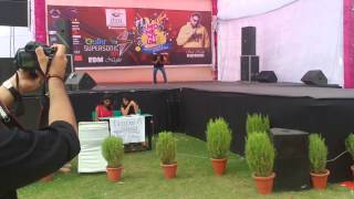 Rap it up (competition- round 1), ITM university, Gurgaon, India; Performer.. Shaunak Rawat
