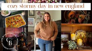 Cozy Fall Day At Home In New England Candle Diy, Quince Haul & Pumpkin Lasagna