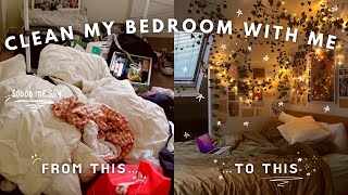 CLEAN MY BEDROOM WITH ME...again 🧼🧹|| room cleaning motivation! satisfying! aest