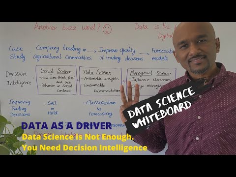 Decision intelligence for enterprises on top of data science | Data Science Whiteboards S01 E09