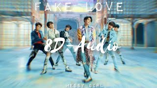BTS⟭⟬- Fake Love(8D Audio)use headphones..!🎧