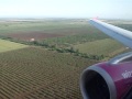 Video WizzAir A320 approach and landing in Simferopol (SIP, UKFF) WU 6301
