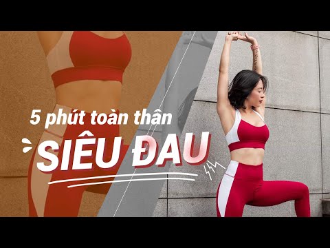 5 phút mỗi ngày tập động tác này để dáng thon thả | Workout #120 ♡ Hana Giang Anh