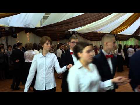 Studniówka 2015 I LO polonez cz.1