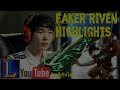 SKT T1 Faker Riven Highlights 2014 - GOD OF WAR