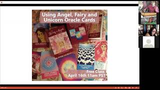 Using Angel, Fairy and Unicorn Oracle Cards