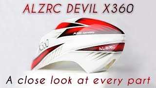 Alzrc Devil 360 Standard Combo Kit Unboxing - 2525 Motor And V4 50A Esc