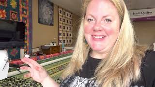 Fixing A Motor Error And Shutting Down In The Middle Of A Quilt With The Handi Quilter Pro-Scher