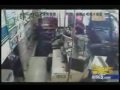 SUV crashes into Store