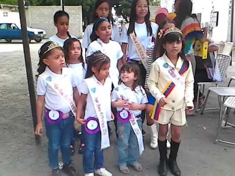 Barbara katrina muñoz rojas con tan solo 7 años sin preparación