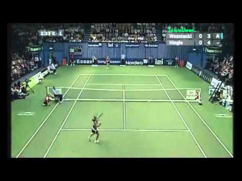 マルチナ ヒンギス vs Caroline Wozniacki 2007 Copenhagen ハイライト