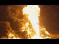 Taliban insurgents set 200 oil tankers ablaze in Kabul Afghanistan