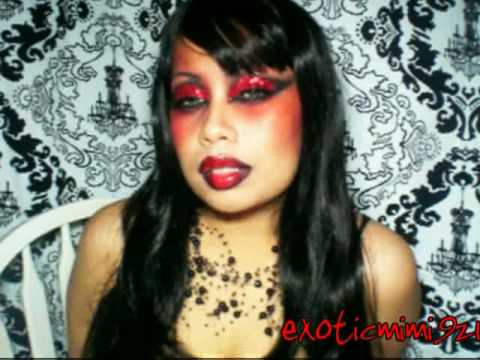 vampire makeup look. SEDUCTIVE VAMPIRE MAKEUP