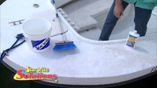 How to clean a boat DECK