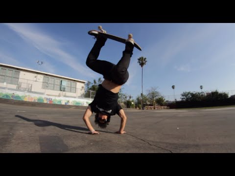 The Skateboarding Cartwheel
