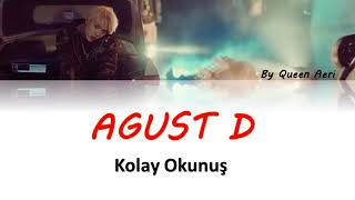 Suga BTS AGUST D kolay okunuş|jenniekitty|