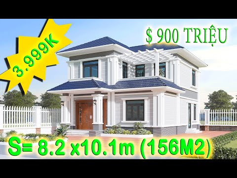 BT2- 9208 MẪU HỒ SƠ BIỆT THỰ 2 TẦNG ĐƠN GIẢN KHÔNG CẦU KỲ NHƯNG VẪN NỔI BẬT THU HÚT