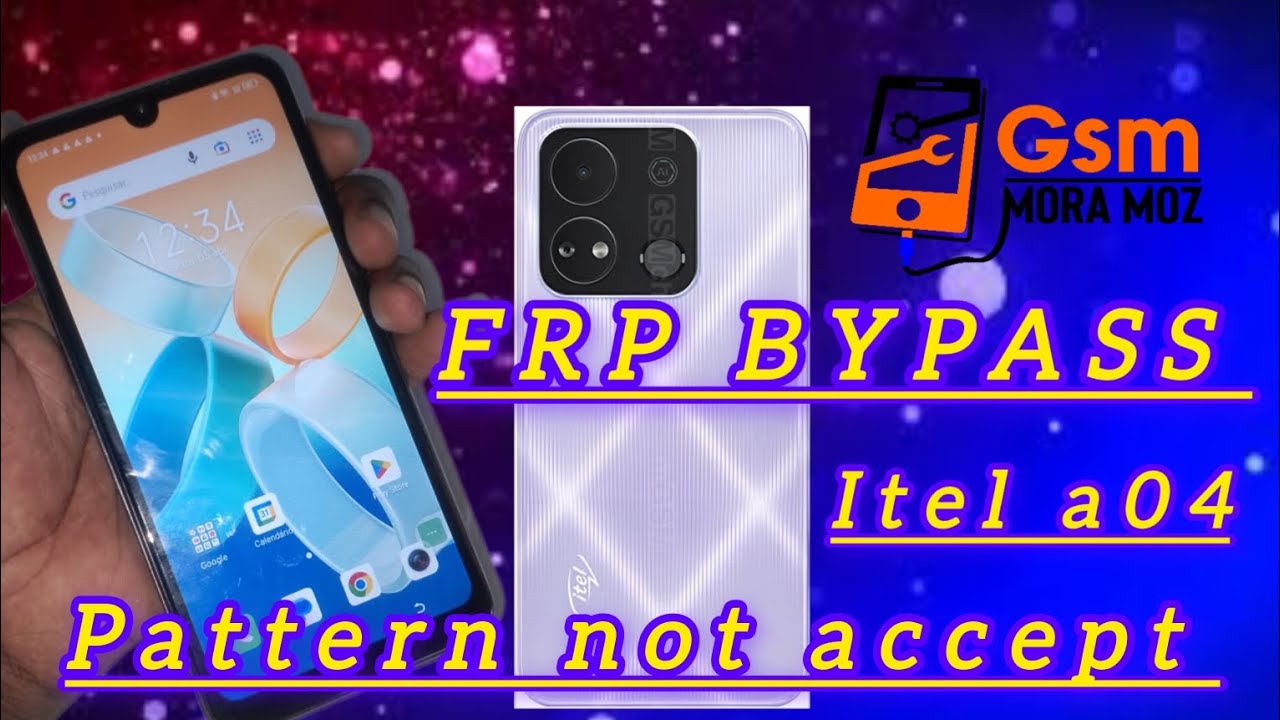 Itel A04 (A632W, A662L) frp bypass/ Google Account Itel A04 (A632W, A662L) frp bypass/ Google Account
