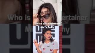 Sunny Leone Vs Mia Khalifa .Youtube Short Meme Indian Meme
