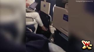 Woman catches the man next to her masturbating on a flight