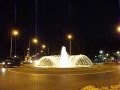 Esti fényben Gyulán a  Kossut téri Körszökőkút 2014. 07. 27 -  én