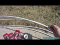 How to Build Guide Wires for Agilty Weave Poles - Build your Own Equipment - Siberian Husky