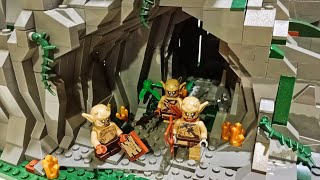 Building Lego Goblin Cave