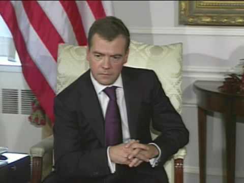 Д.Медведев.Встреча с Президентом США Б.Обамой.24.09.09.Part 2