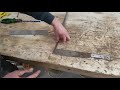 Old Rusty Garden Knife Makeover