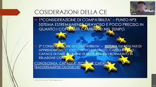 Webinar - Riconoscimento delle qualifiche nel settore dello sport Webinar - Riconoscimento delle qualifiche nel settore dello sport