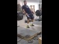 Max Flores - Hang Clean / Clean @275