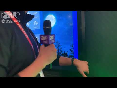 DSE 2019: Lenovo Showcases Its P330 Tiny Work Station on an Avocor Display