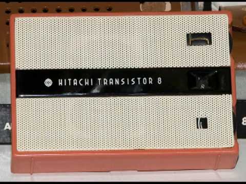 Hitachi 8 Transistor Radio Marie Model Th 862r