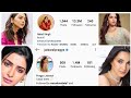 South Indian heroines Instagram followers 😱😱💯🔥🔥