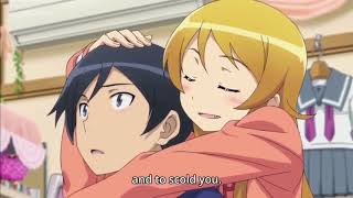 Oreimo - Kirino Hugs Kyousuke