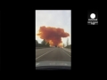 Espagne : Un nuage toxique envahit le ciel à  la suite d'une explosion