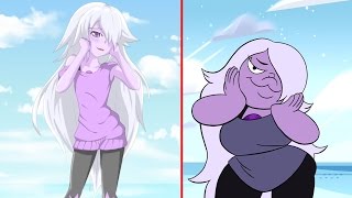 Steven Universe Anime: Fan Art Amatista Anime?Speedpaint