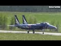 Impressive F-15 jet crash (large RC turbine-powered model plane)