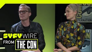 Marvel’s Vision (Paul Bettany) & Mantis (Pom Klementieff) On MCU’s Future | SDCC 2018 | SYFY WIRE