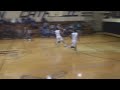 Mike Young #25 - Hudson Catholic - Dunks on a fast break and BREAKS THE BACKBOARD