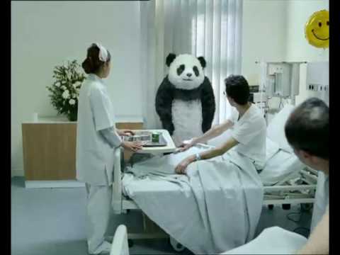 Panda in hospital - اعلان باندا فى المستشفى