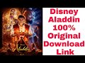 Disney Aladdin 100% Original Download Link || How to Download Aladdin Full Movie.