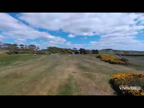 bebop drone 12th hole west kilbride golf course