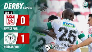 Sivasspor 0-1 Konyaspor MAÇ ÖZETİ (Ziraat Türkiye Kupası Son 16 Turu) / 07.02.20