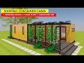 Modular Shipping Container 1 Bedroom Prefab Home Design with Floor Plans | CABINTAINER 480