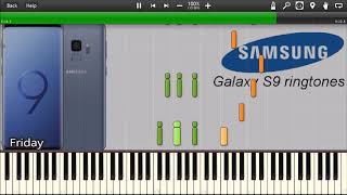 SAMSUNG GALAXY S9 RINGTONES IN SYNTHESIA