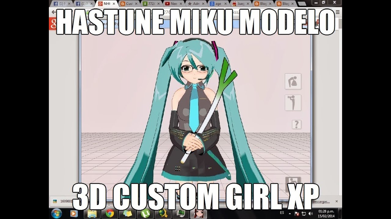 3d custom girl xp 5